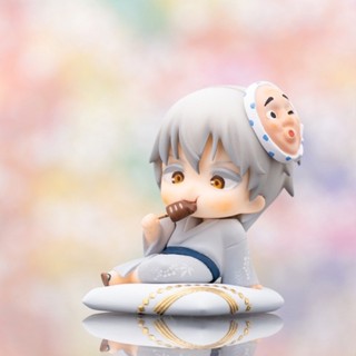 9.9 เหนื่อยมากโมเดลเรซิ่น รูปดาบ SD Ranbu Tsurumaru Kuninaga Unpainted Humanoid GK 2KSM สีขาว