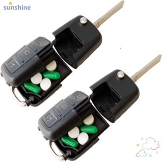 Ssunshine กล่องเก็บกุญแจรถยนต์ พลาสติกจําลอง แบบพกพา