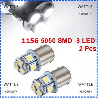 Wattle หลอดไฟท้ายรถยนต์ BA15S R5W 1156 2 ชิ้น