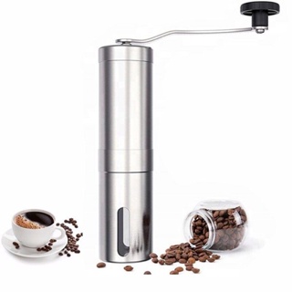 เครื่องบดกาแฟ สแตนเลส แบบมือหมุน เครื่องบดเมล็ดกาแฟ ที่บดกาแฟ Hand coffee grinder ที่บดเมล็ดกาแฟ(PL145) พร้อมส่ง