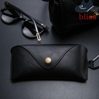 Bliss เคสแว่นตากันแดด หนัง PU กันน้ํา สไตล์เกาหลี สําหรับผู้หญิง และผู้ชาย