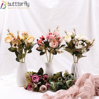 Buttterfly ดอกเดซี่ประดิษฐ์ แฮนด์เมด 1 ช่อ สําหรับตกแต่งบ้าน