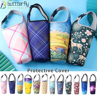 Buttterfly กระเป๋าใส่ขวดน้ําแฟชั่น เป็นมิตรกับสิ่งแวดล้อม แบบพกพา