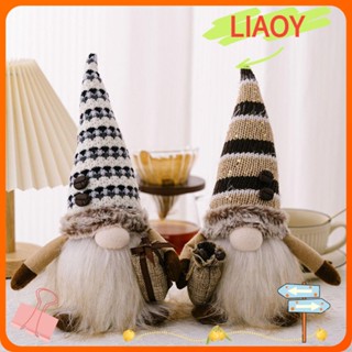 Liaoy ตุ๊กตาโนม ไร้หน้า ของขวัญคริสต์มาส สําหรับตกแต่งบ้าน