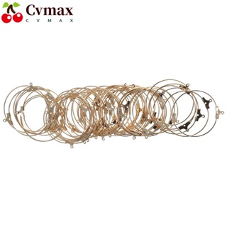 Cvmax ห่วงต่างหู 40 มม. 2 สี สําหรับทําเครื่องประดับ 100 ชิ้น