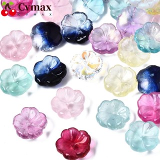 Cvmax สร้อยข้อมือ ประดับลูกปัดดอกไม้ ขนาดเล็ก DIY 100 ชิ้น 100 ชิ้น