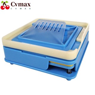 Cvmax อุปกรณ์บรรจุแคปซูล พลาสติก สีฟ้า 100 หลุม 00#|ชุดครอบครัว