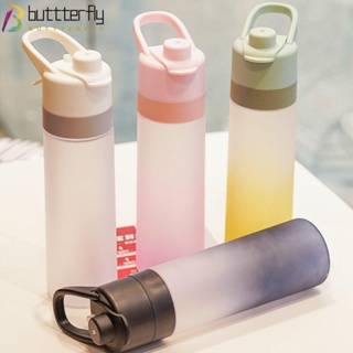 Buttterfly ขวดน้ําสเปรย์ ไร้ BPA เป็นมิตรกับสิ่งแวดล้อม แบบพกพา สําหรับกลางแจ้ง