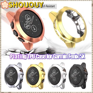 Shououy ฟิล์มกันรอยหน้าจอ กันกระแทก สําหรับ Fenix 5X Smart Watch