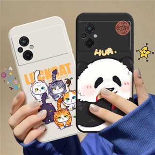 Poco M5 เคสโทรศัพท์ TPU แบบนิ่ม ลายการ์ตูนแมว สําหรับ C_A8