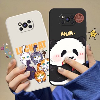 เคสโทรศัพท์มือถือ TPU แบบนิ่ม ลายการ์ตูนแมว สําหรับ POCO X3 POCO X3 PRO POCO X3 NFC C_A8