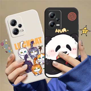 เคสโทรศัพท์มือถือแบบนิ่ม TPU ลายการ์ตูนแมว สําหรับ POCO X5 5G C_A8