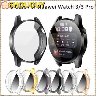 Shououy เคส TPU ป้องกันเต็มรูปแบบ สําหรับ Huawei Watch 3/3