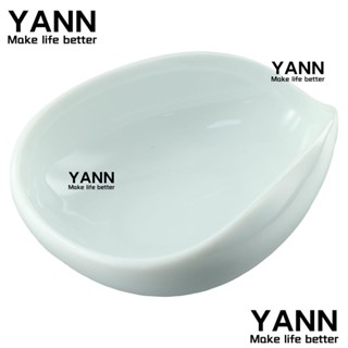 Yann1 ถ้วยตวงเมล็ดกาแฟเซรามิค สีขาวบริสุทธิ์ 3.9 นิ้ว