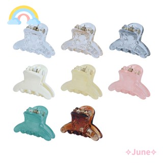 June กิ๊บติดผม ขนาดเล็ก สีแคนดี้ เครื่องประดับ สําหรับผู้หญิง