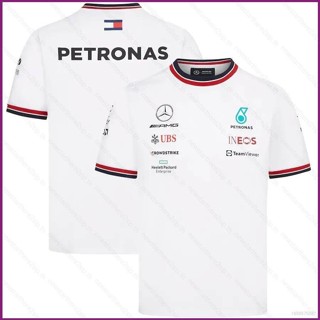 เสื้อยืดแขนสั้น พิมพ์ลายทีม NP2 Mercedes AMG Petronas F1 2022 พลัสไซซ์ สําหรับผู้ชาย และผู้หญิง PN2