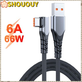 Shououy สายชาร์จ USB C เป็น USB Type C ชาร์จเร็ว สําหรับ Huawei OPPO VOOC OnePlus