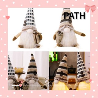 Path ตุ๊กตาโนม ไร้หน้า ของขวัญวันคริสต์มาส สําหรับตกแต่งบ้าน