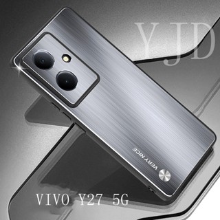 Yjd เคสโทรศัพท์มือถือ โลหะ กันกระแทก สําหรับ Vivo Y27 5G