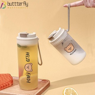 Buttterfly ขวดน้ําชา แบบใส ขนาดพกพา 350 มล. 500 มล.