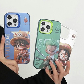 【IMD hard case/Q version of cartoon】case for iphone11 กล้องหลุมใหญ่ เคส compatible for iPhone 12 13 14 15 pro max