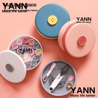 Yann1 ชุดเครื่องมือเย็บผ้า เข็ม ด้าย แบบพกพา ขนาดเล็ก สวยหรู DIY