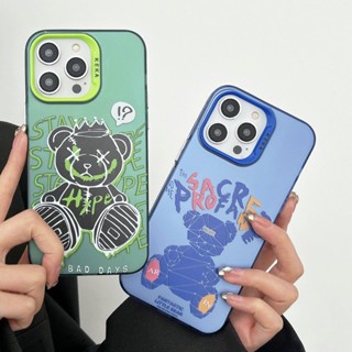 เคสไอโฟน 12 pro max เคสไอโฟน11 เปลือกแข็งคริลิค เคสไอโฟนแข็งกล้องรูใหญ่แบบนิ่มกันกระแทก เคส compatible for iPhone 11 12 13 14 pro max เคสi14 iPhone15promax case