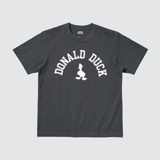 เสื้อยืดแขนสั้น พิมพ์ลาย Disney Donald Duck สําหรับผู้ชาย และผู้หญิง 459323