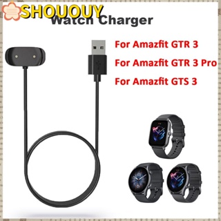 Shououy อุปกรณ์เสริมที่ชาร์จ USB แบบพกพา สําหรับ Amazfit GTR3 GTS3 GTR3