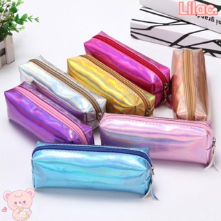 Lilac กล่องดินสอเลเซอร์ PVC กันน้ํา 6 สี 2 ชิ้น