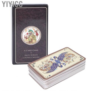 Yiyicc Feminine Hygiene Product Party Tarot Card Deck Portable Fate Divination