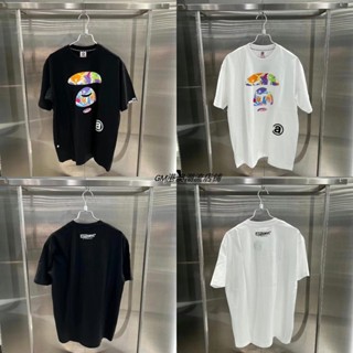 พร้อมส่ง เสื้อยืดแขนสั้น พิมพ์ลายพราง ape ทรงหลวม สไตล์คลาสสิก แฟชั่นฤดูใบไม้ผลิ ฤดูร้อน สําหรับผู้ชาย 1269XXK