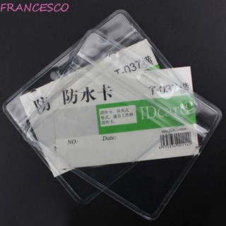 Francesco การ์ดนิทรรศการ พลาสติก PVC กันน้ํา สะดวกสบาย สําหรับสํานักงาน