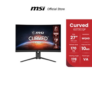 MSI G272CQP CURVED GAMING MONITOR 27" WQHD,VA , 170Hz, 10ms (จอมอนิเตอร์)