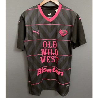 เสื้อกีฬาแขนสั้น ลายทีมชาติฟุตบอล Palermo Black Jersey 23-24 S-XXL ชุดเหย้า แห้งเร็ว สําหรับผู้ชาย