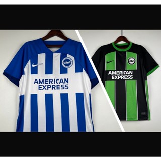 ใหม่ 23/24 !!! Brighton Home, Away Fan Issue Kit * สินค้าพร้อมส่งในพื้นที่ *