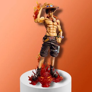 โมเดลฟิกเกอร์ อนิเมะ One Piece BT Studio Flame Ace Standing Posture ขนาด 24 ซม.