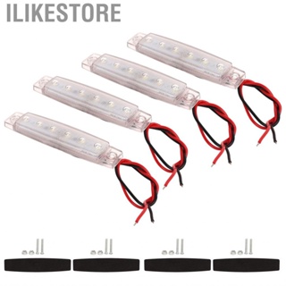 Ilikestore Lights Durable Side Marker Light Quick Response  White Lighting 12VDC for Yacht