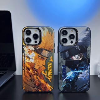 เปลือกแข็งคริลิค เคสไอโฟน เคส compatible for iPhone 15 Pro Max iPhone 14 Pro Max iPhone 13 Pro Max iPhone 12 Pro Max iPhone 11 Cartoon นารูโตะ Naruto