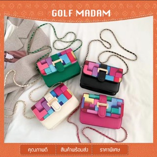 GOLF MADAM GF-032 กระเป๋าแฟชั่น กระเป๋าสะพายข้างสำหรับผู้หญิง