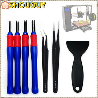 Shououy อะไหล่ซ่อมเครื่องพิมพ์ ทนทาน สําหรับ Ender-3 CR-10 Scraper Ender-3 CR-10