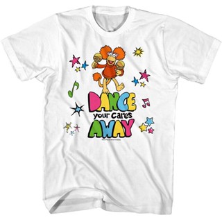 เสื้อยืด พิมพ์ลาย Fraggle Rock Shake your Maracas สําหรับผู้ชาย