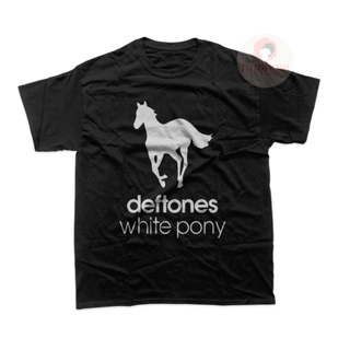 เสื้อยืด พิมพ์ลายกราฟฟิควงดนตรี Deftones สีขาว เหมาะกับของขวัญ สําหรับผู้ชาย และผู้หญิง