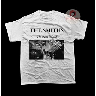 เสื้อยืด พิมพ์ลายกราฟิก The Smiths The Queen Is Dead Album Tee สําหรับผู้ชาย และผู้หญิง