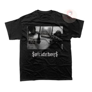 เสื้อยืด พิมพ์ลายกราฟฟิค Suicide Boys Rap Music Ruby da Cherry Merch สําหรับผู้ชาย ผู้หญิง