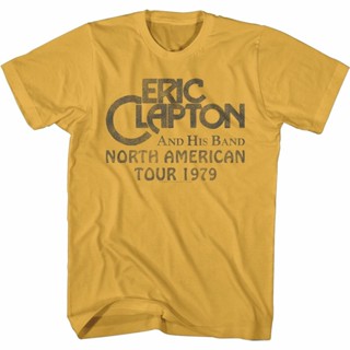 Eric Clapton N. เสื้อยืด ลายขิงอเมริกัน 79 สําหรับผู้ใหญ่