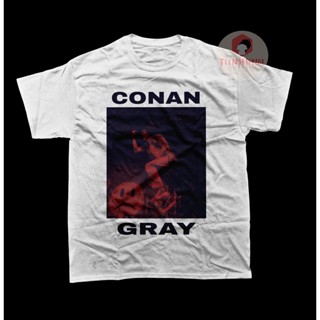 เสื้อยืด พิมพ์ลายกราฟฟิค Conan Gray อัลบั้ม Krow สําหรับเด็กผู้ชาย และผู้หญิง