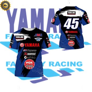 เสื้อยืด พิมพ์ลาย Yamaha 3 มิติ เหมาะกับของขวัญ สําหรับผู้ชาย ไซซ์ S - 5XL