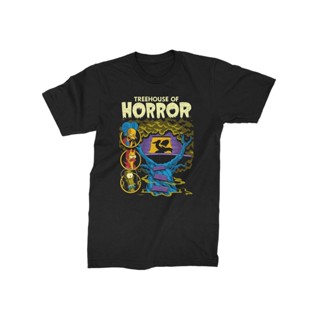 เสื้อยืดแขนสั้น พิมพ์ลาย Treehouse Of Horror สําหรับผู้ชาย และผู้หญิง