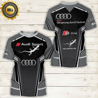 เสื้อยืด พิมพ์ลาย Audi Quattro Never Underestimate TOP สําหรับผู้ชาย ไซซ์ S - 5XL